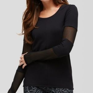 Peony - Mesh Sweat Top